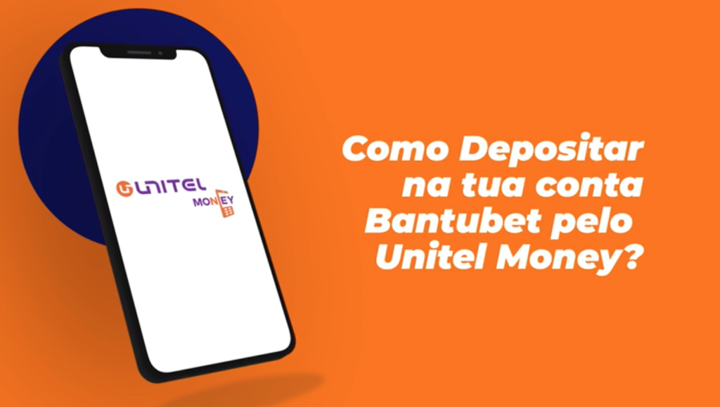 Esta imagem ensina como depositar na bantubet pelo unitel money